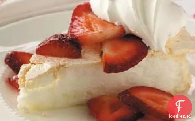 Torta De Schaum De Fresa
