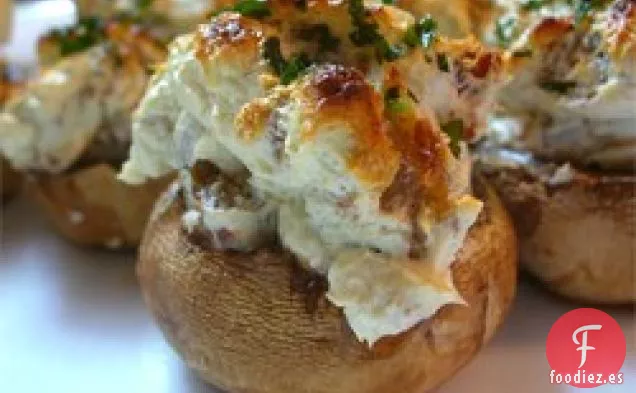 Champiñones Rellenos De Salchicha II