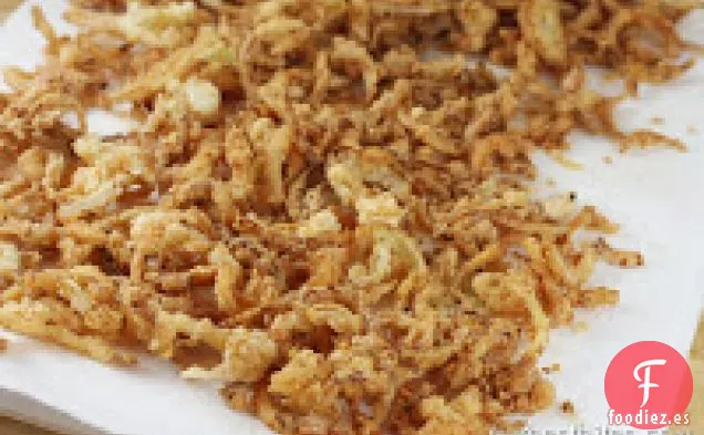 Cebollas Crujientes con Cordón de Zapatos