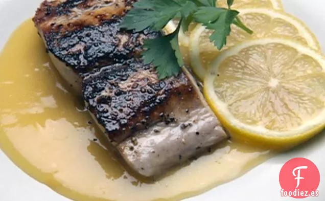 Mahi-Mahi con Salsa Beurre Blanc de Naranja