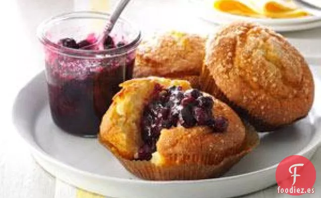 Mermelada fácil de limón y arándanos