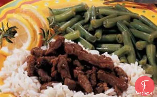 Cerdo Rápido Al Jengibre