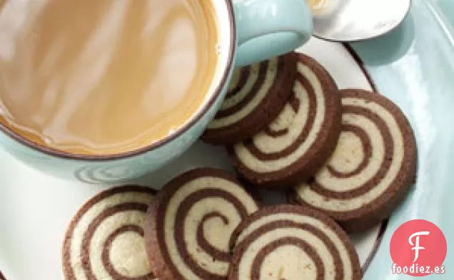 Galletas Molinete De Chocolate Y Nueces