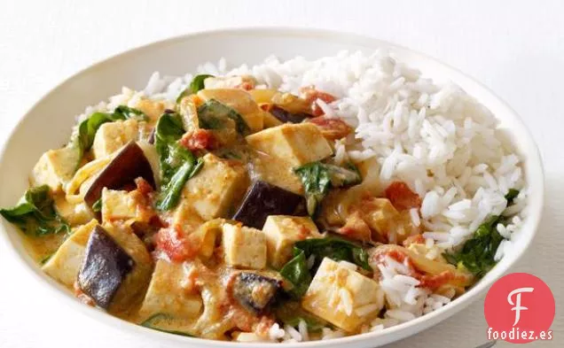 Curry De Berenjenas Y Tofu