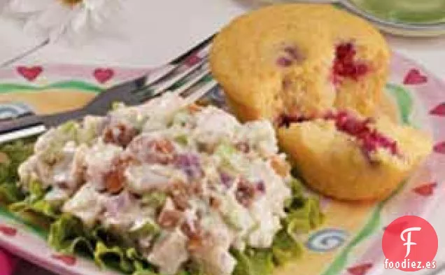 Ensalada De Pollo Con Frutas