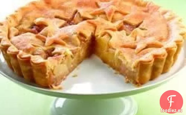 Tarta De Manzana Con Jengibre Y Especias