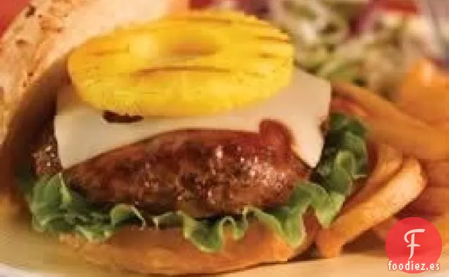 Hamburguesas estilo hawaiano