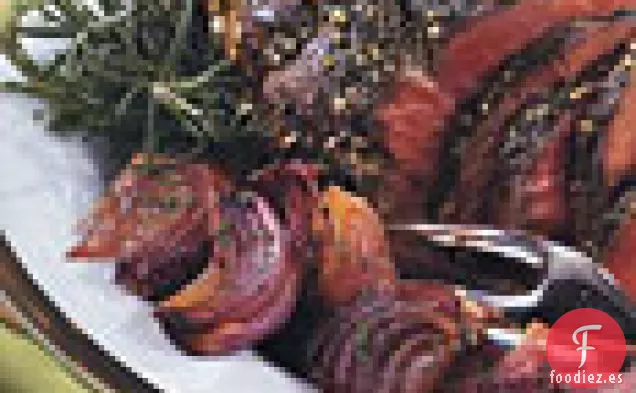 Cebollas Asadas Balsámicas