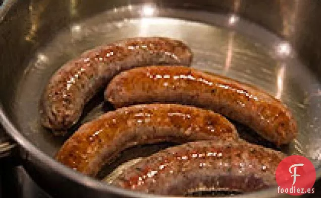 Salchichas, Pimientos Y Cebollas