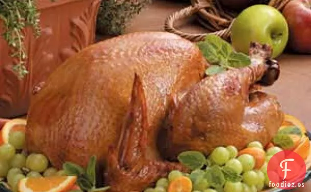 Pavo marinado en sidra