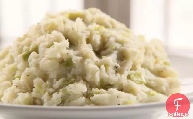 Puré De Patatas Con Puerros