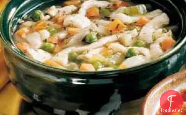 Sopa De Pavo Con Slickers