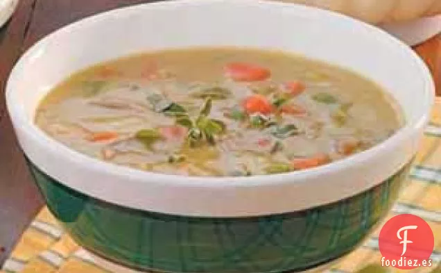 Sopa de guisantes partidos de Wisconsin
