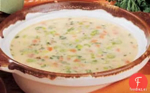 Sopa De Zanahoria Y Queso