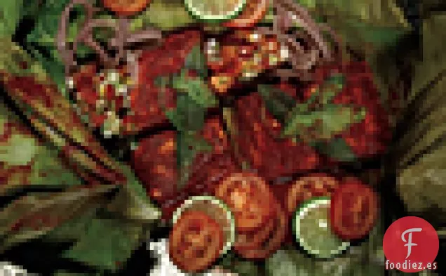 Mahi-Mahi a La Parrilla al Estilo Yucateco