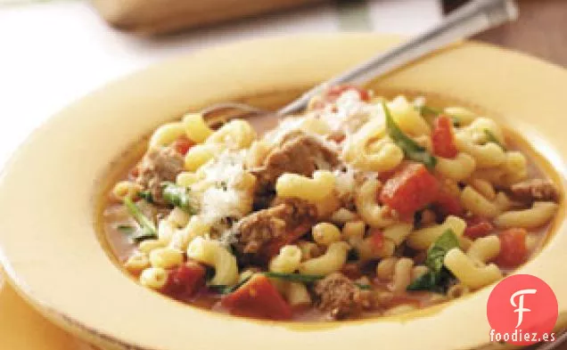 Sopa De Pasta Fagioli