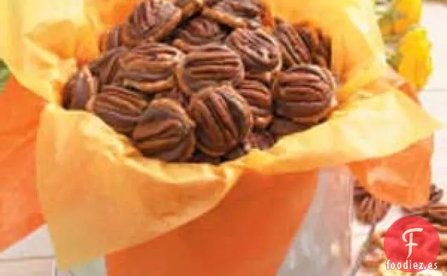 Caramelos De Nuez Y Caramelo