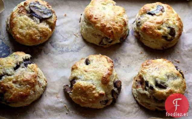 Galletas Caramelizadas De Champiñones Y Cebolla