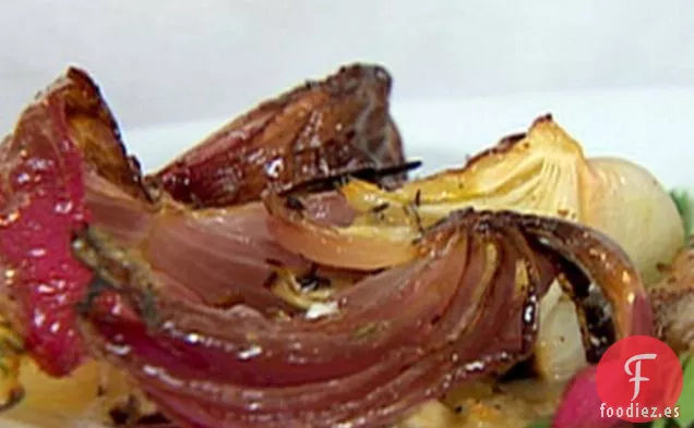 Cebollas Asadas a Hierbas