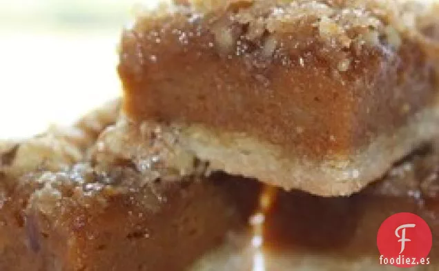 Barras de mantequilla de calabaza