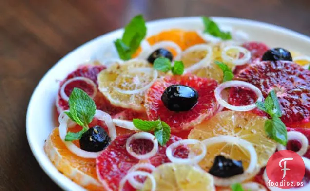 Ensalada De Cítricos Y Cebolla