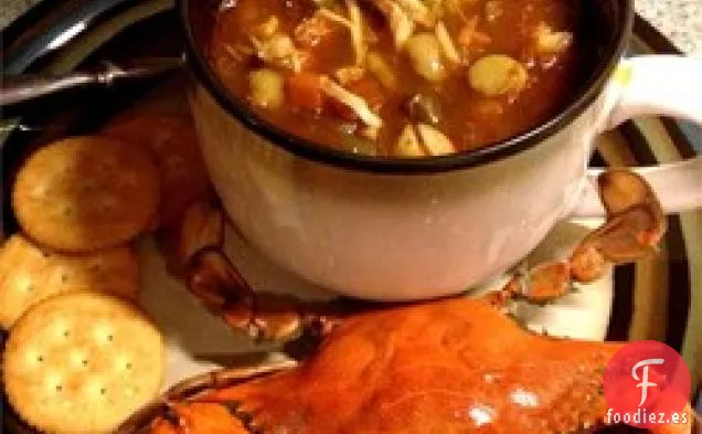 Sopa de cangrejo de Maryland para papilas gustativas consagradas