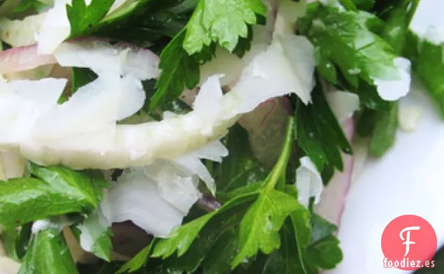 Ensalada De Perejil, Cebolla Roja E Hinojo