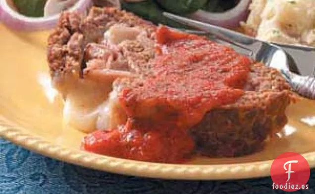 Pastel de carne de molinete italiano