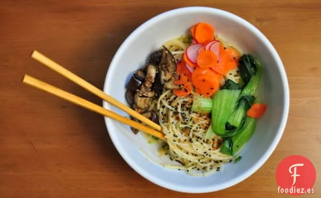 Fideos de Cebolleta de Jengibre