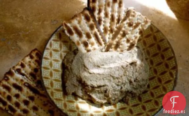 Hígado De Pollo Flaco, Cebolla Caramelizada Y Paté De Porcini