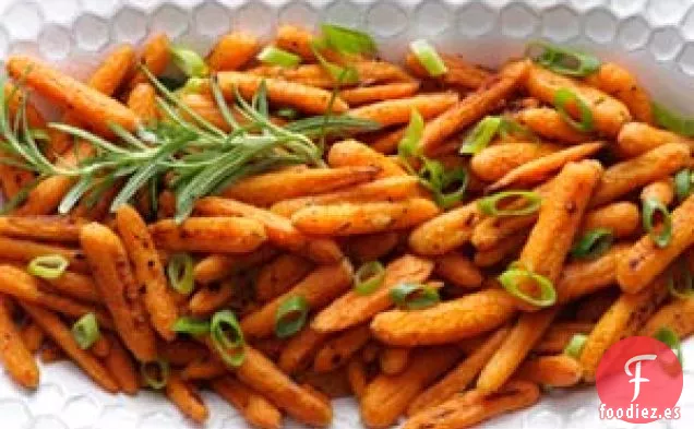Zanahorias baby asadas al romero