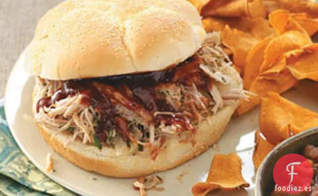 Cerdo desmenuzado con mojito