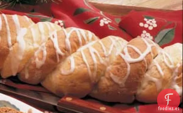 Giros de pan de frutas