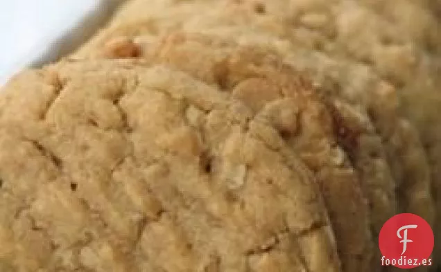 Galletas De Avena Y Mantequilla De Maní