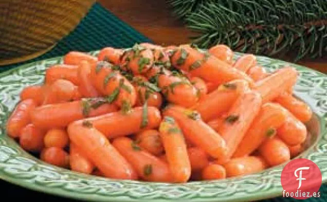 Zanahorias Glaseadas Con Naranja Y Miel