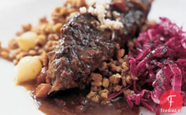 Pilaf De Cebada Con Cebollas Perladas