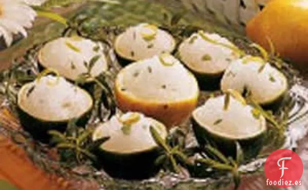 Copas de hielo de hierbaluisa