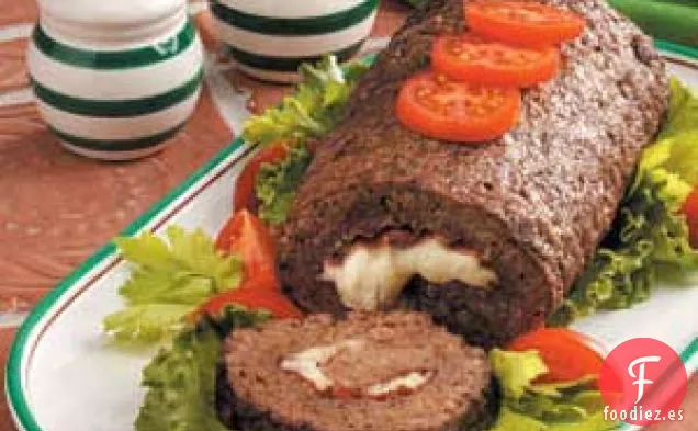 Rollo de carne estilo italiano