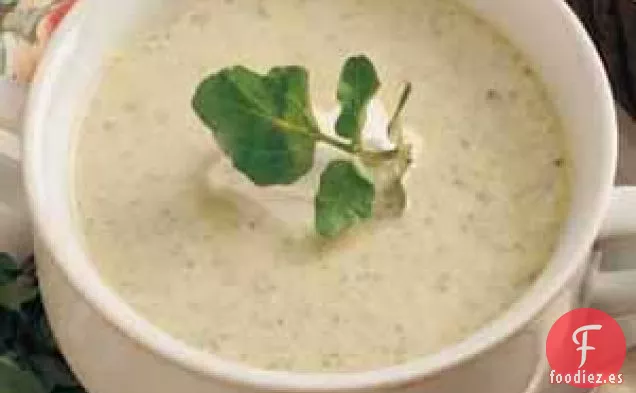 Sopa De Berros Y Espárragos