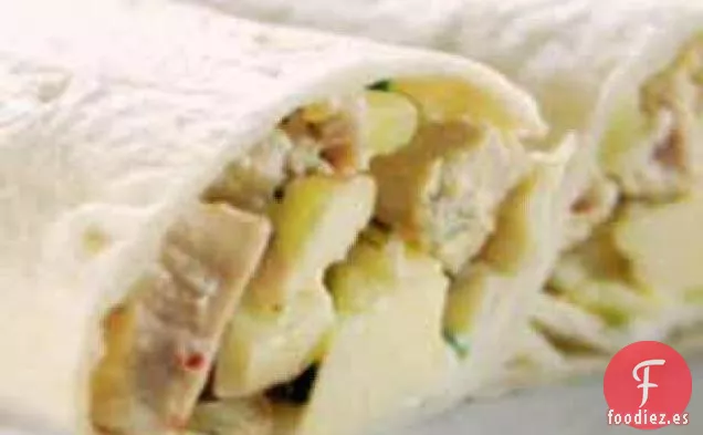 Ronda 2 en línea: Envolturas de Pollo y Manzana a la Parrilla