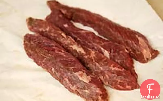 Colgador De Carne Con Chalotes