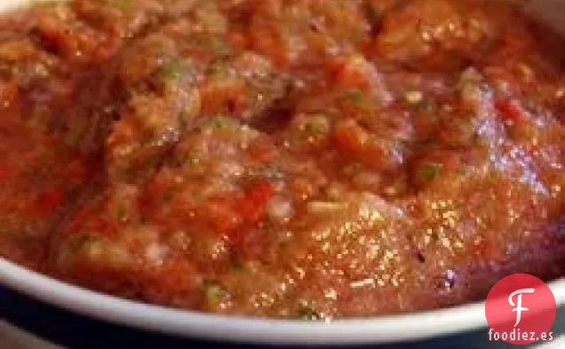 Salsa fresca y picante de Jen