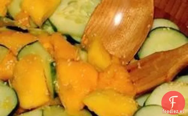 Ensalada De Pepino Y Mango