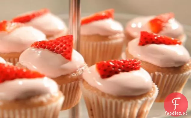 Pastelitos de fresa ruborizados