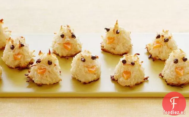 Pollitos De Macarrón De Limón