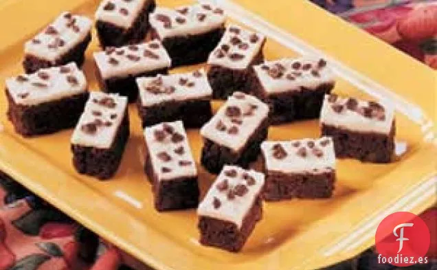 Brownies de chocolate amargo y moca