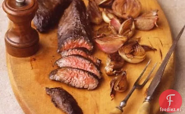 Colgador De Carne Con Chalotes