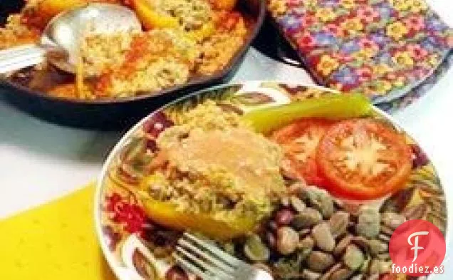 Pimientos Amarillos Rellenos Húngaros
