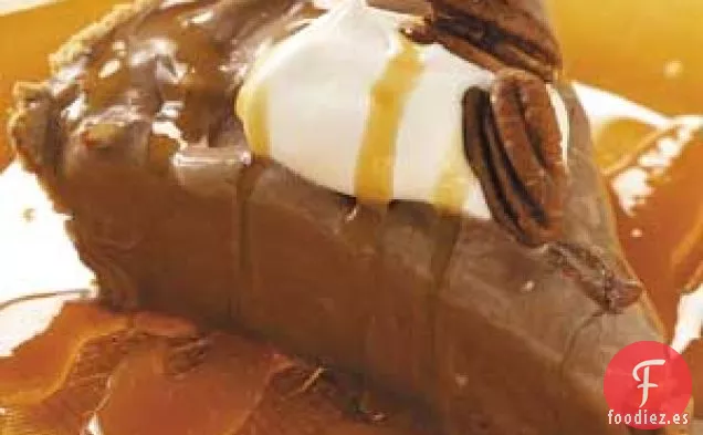 Pastel de helado de tortuga de chocolate