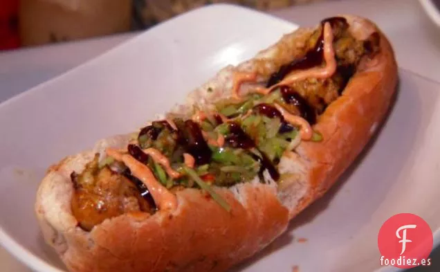 Salchicha tailandesa de pollo de Falconetti